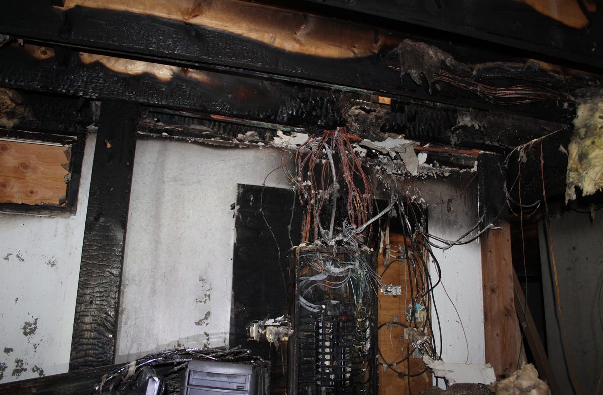 Electrical Panel Failure and Fire