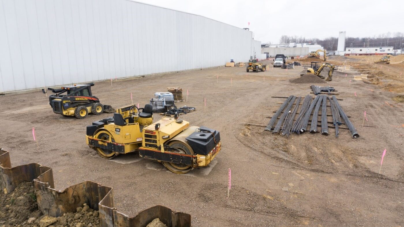 Construction Monitoring, Food Processing Facility