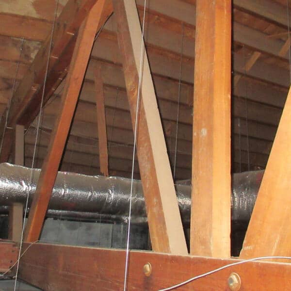 Wooden Bowstring Truss Failure