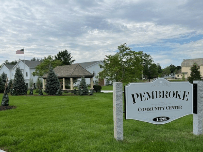 Pembroke Community Center header