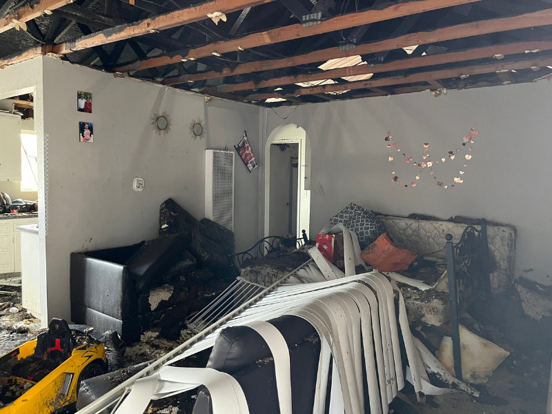 Apartment Building Fire header