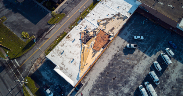 commercial-roof-drainage-failure
